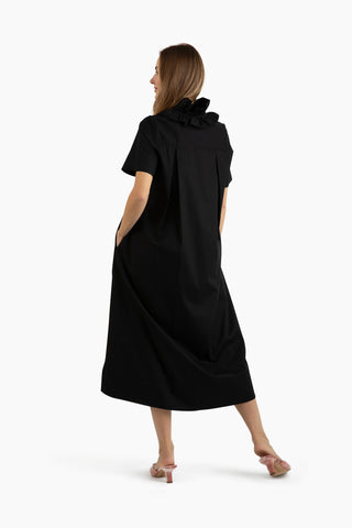 Weekender Ruffle Caftan - Midnight