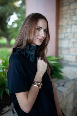 Weekender Ruffle Caftan - Midnight