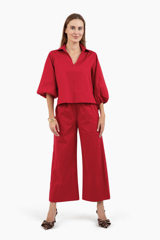 Take Pause Full-length Set - Crimson Red