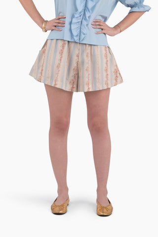 Getaway Short - Georgette Stripe