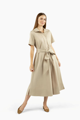 Weekender Belted Caftan - Sandstone
