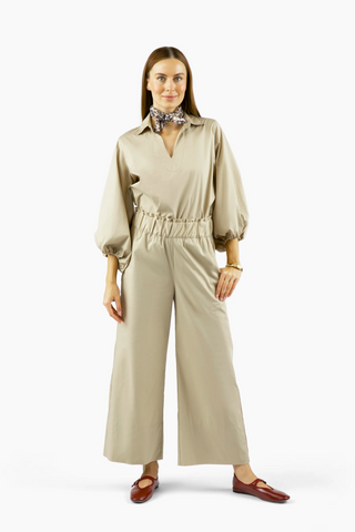 Take Pause Full-Length Matching Set - Sandstone