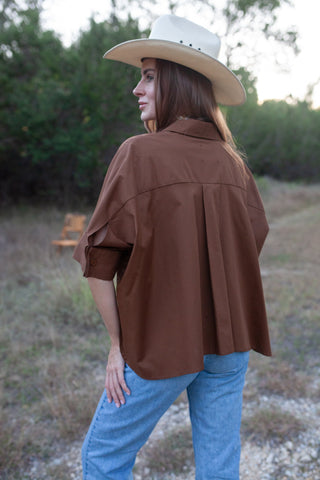 Peacemaker Top - Tudor Brown