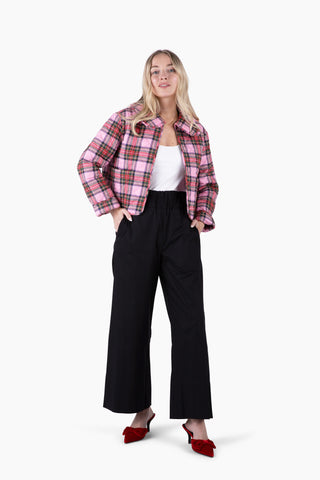 Quilted Cottage Jacket - Merry Plaid