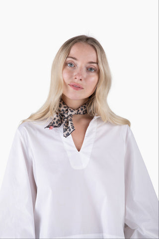 Peace-Out Bandana - Khaki Leopard