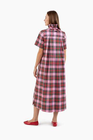 Weekender Ruffle Caftan - Merry Plaid