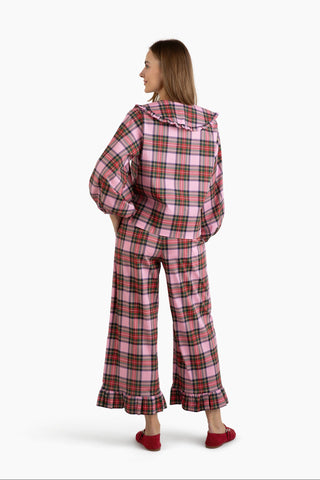 Lady Bird Ruffle Pant - Merry Plaid