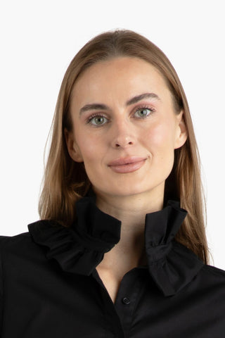 Weekender Ruffle Caftan - Midnight
