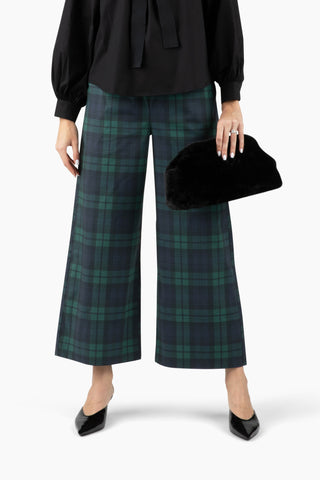 Take Pause Full-Length Pant - Black Watch Plaid