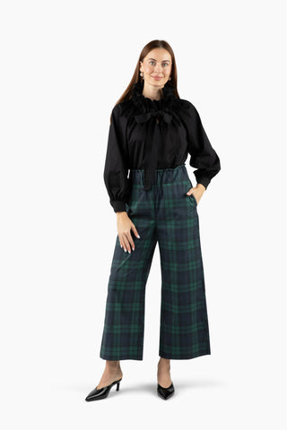 Take Pause Full-Length Pant - Black Watch Plaid