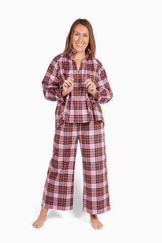 Juliette Lounge Set - Merry Plaid