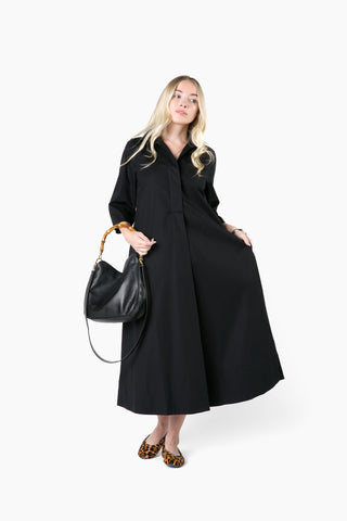 Weekender Caftan Lounge Dress - Midnight