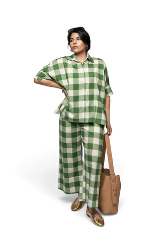 Take Pause Full-Length Pant - Hampton Check