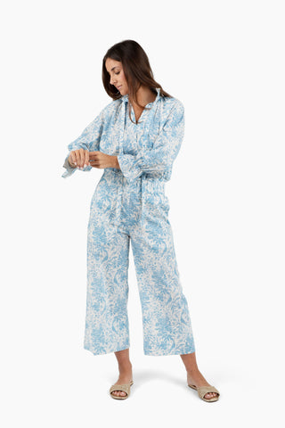 Juliette Top - Bluebird Toile