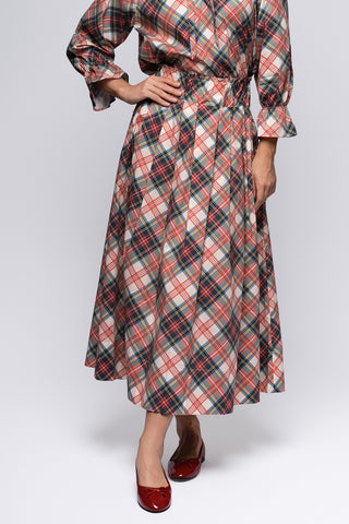 Take Pause Maxi Poplin Skirt - Parker