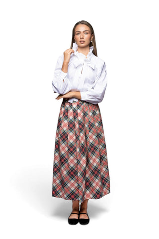Take Pause Maxi Poplin Skirt - Parker