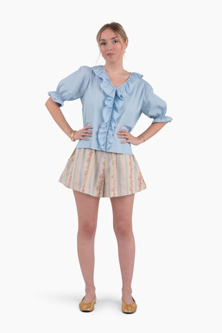 Getaway Short - Georgette Stripe