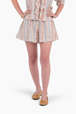 Getaway Short - Georgette Stripe