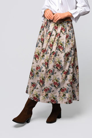 Take Pause Maxi Poplin Skirt - Emma