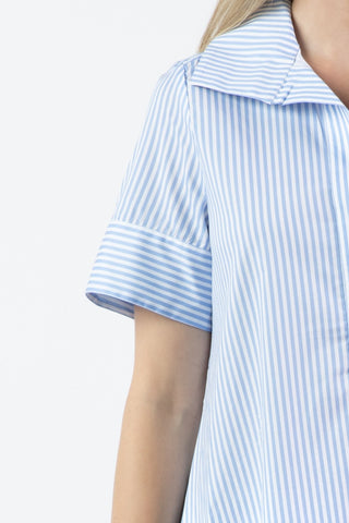 Weekender Caftan Short Sleeve Lounge Dress - Piper